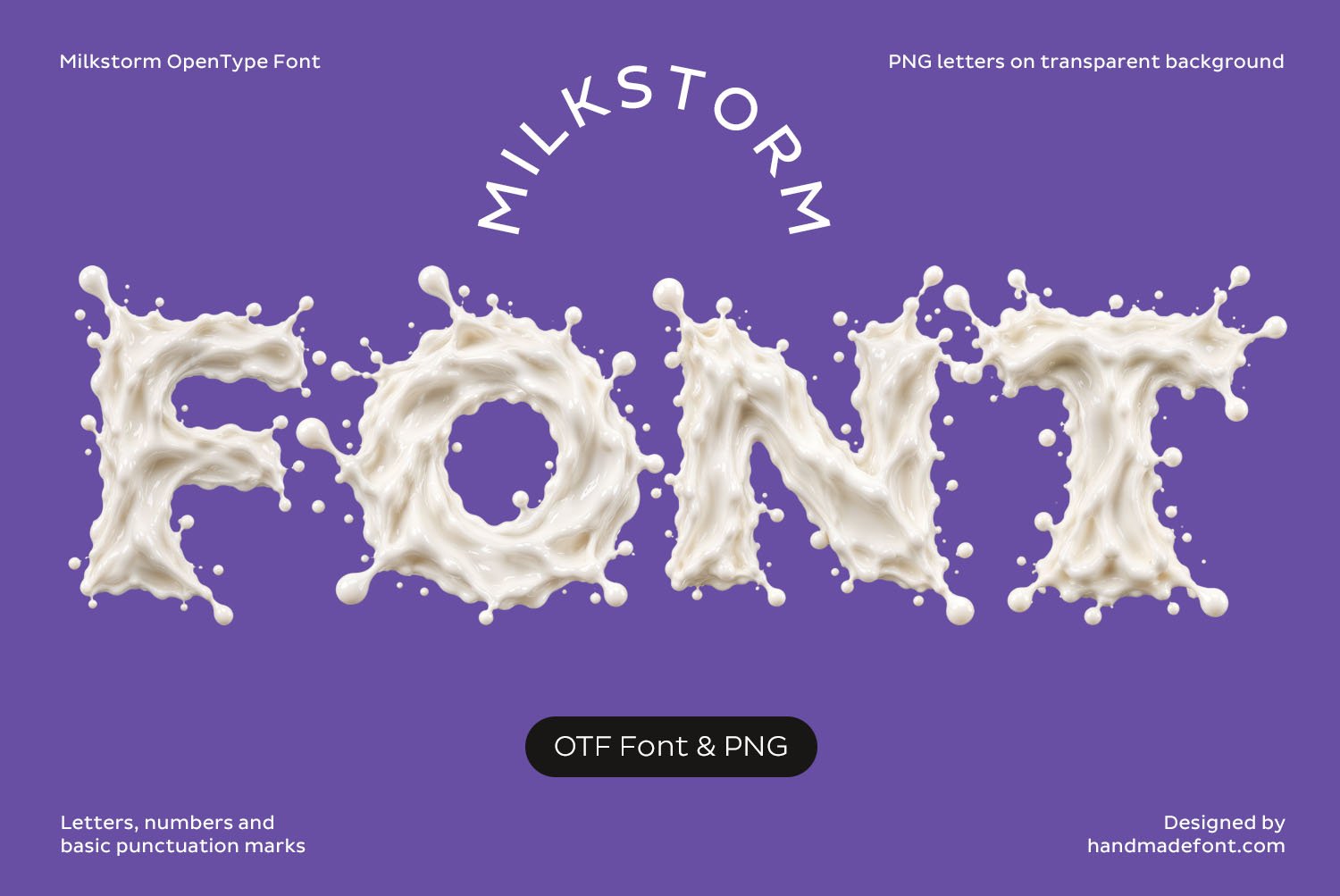 Milkstorm Font