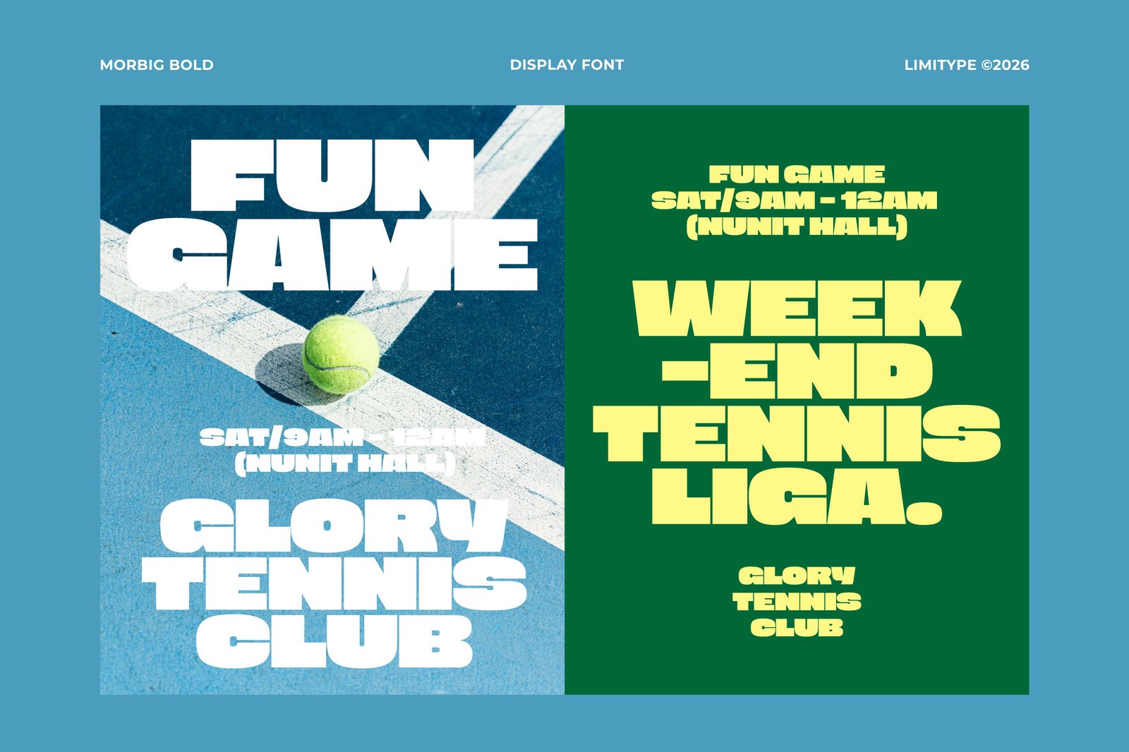 Morbig - Bold Display Font
