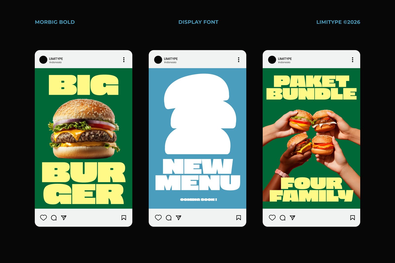 Morbig - Bold Display Font