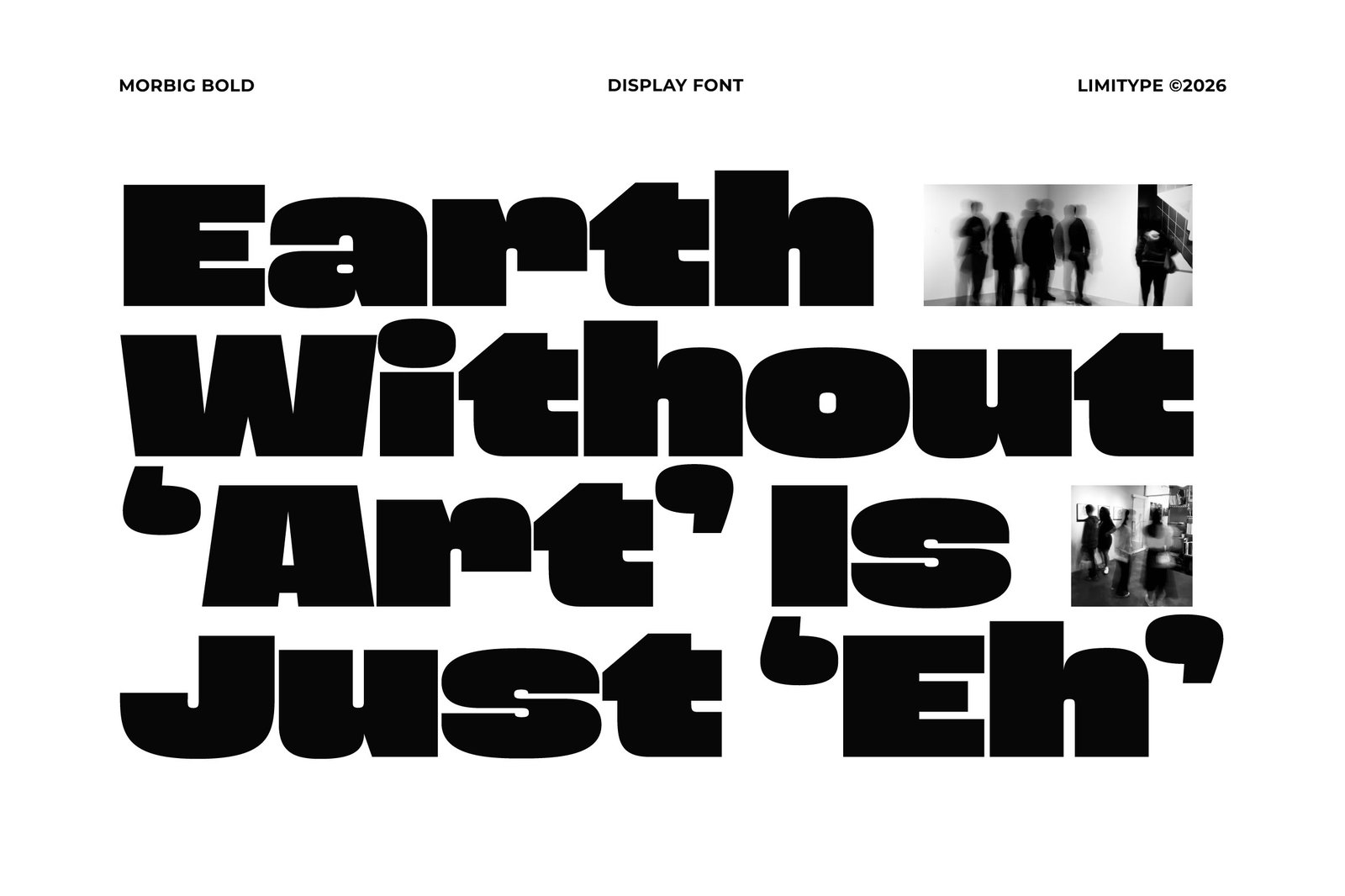 Morbig - Bold Display Font