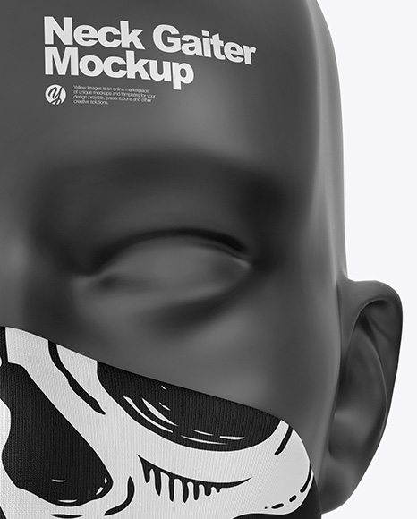 Neck Gaiter Mockup