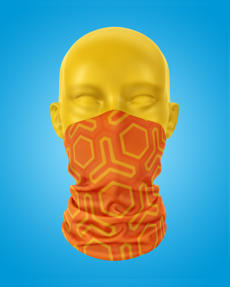 Neck Gaiter Mockup
