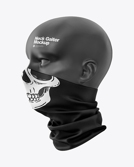 Neck Gaiter Mockup - Accessorie mockups