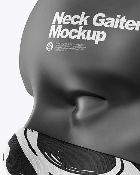 Neck Gaiter Mockup