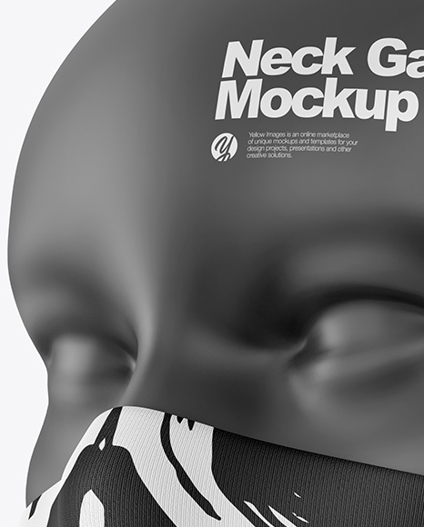 Neck Gaiter Mockup