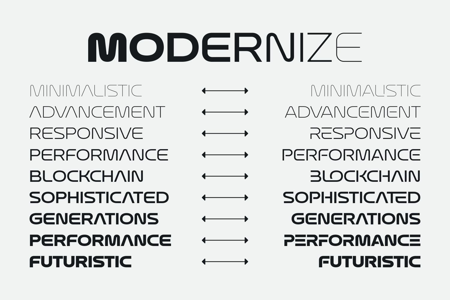 Nemona - Modern Futuristic Font Family