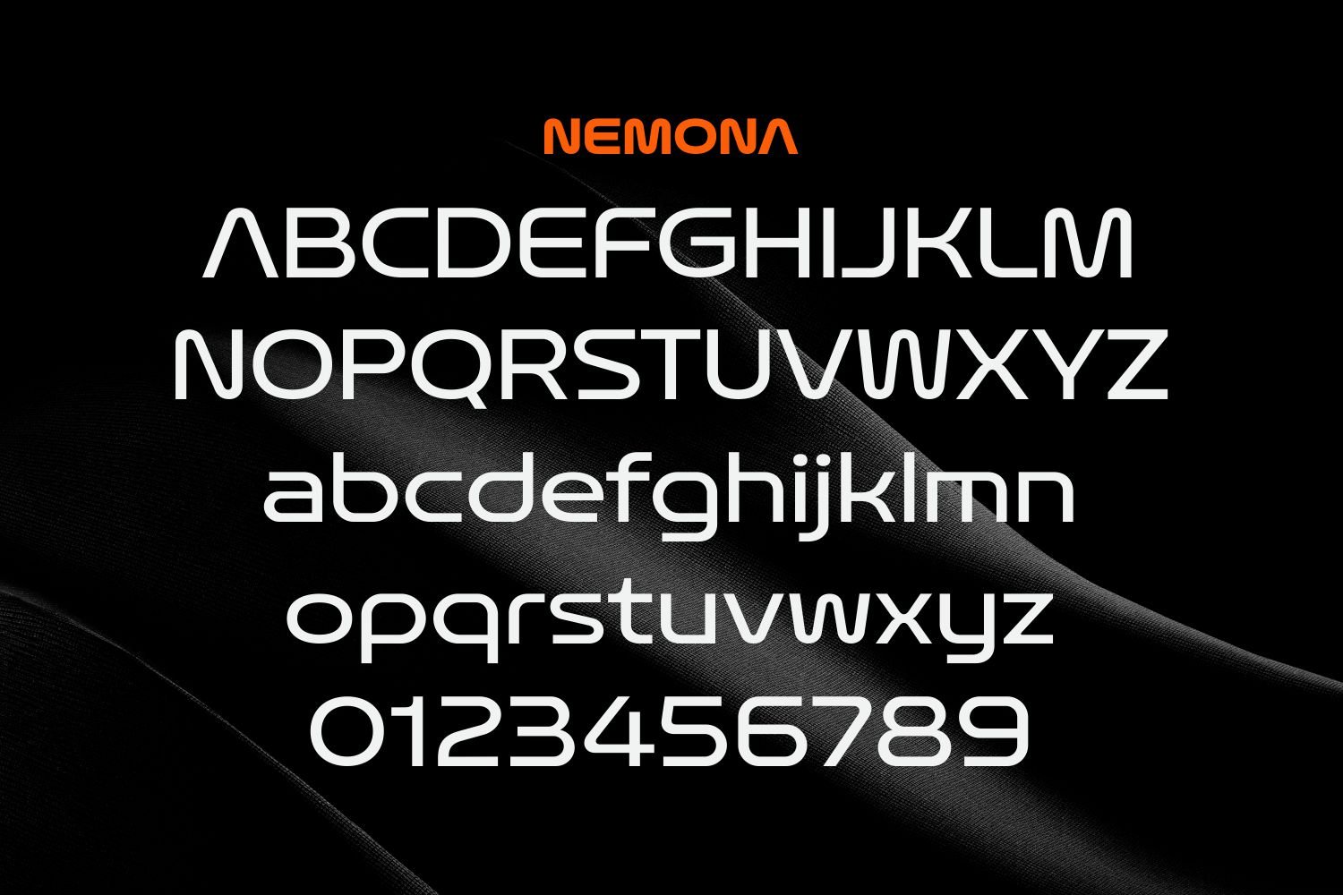 Nemona - Modern Futuristic Font Family