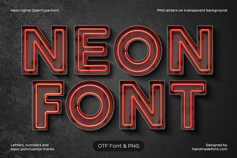 Neon Lights Font