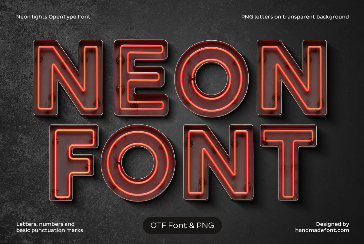 Neon Lights Font