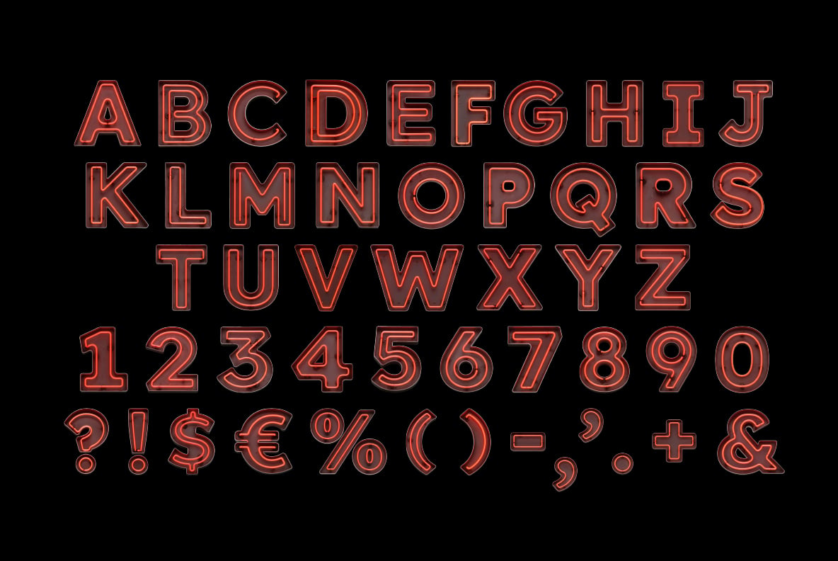 Neon Lights Font