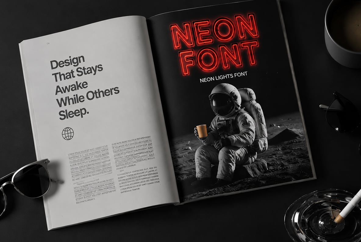 Neon Lights Font