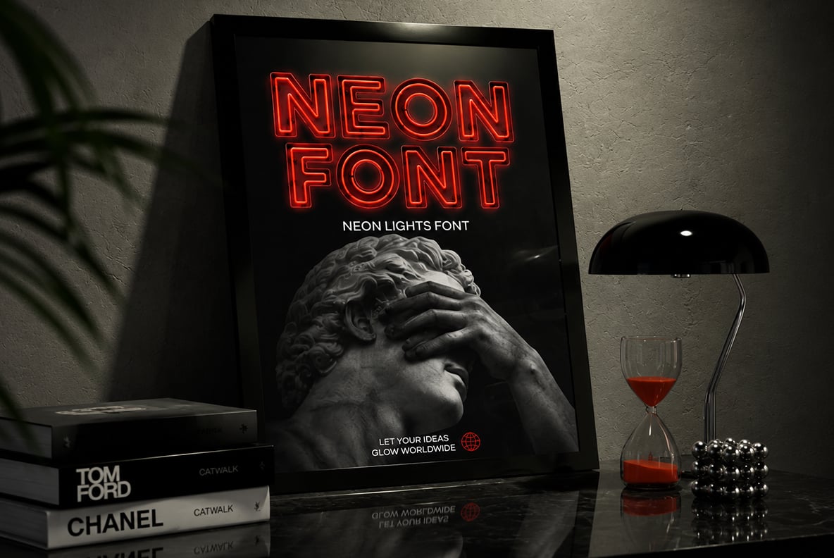 Neon Lights Font