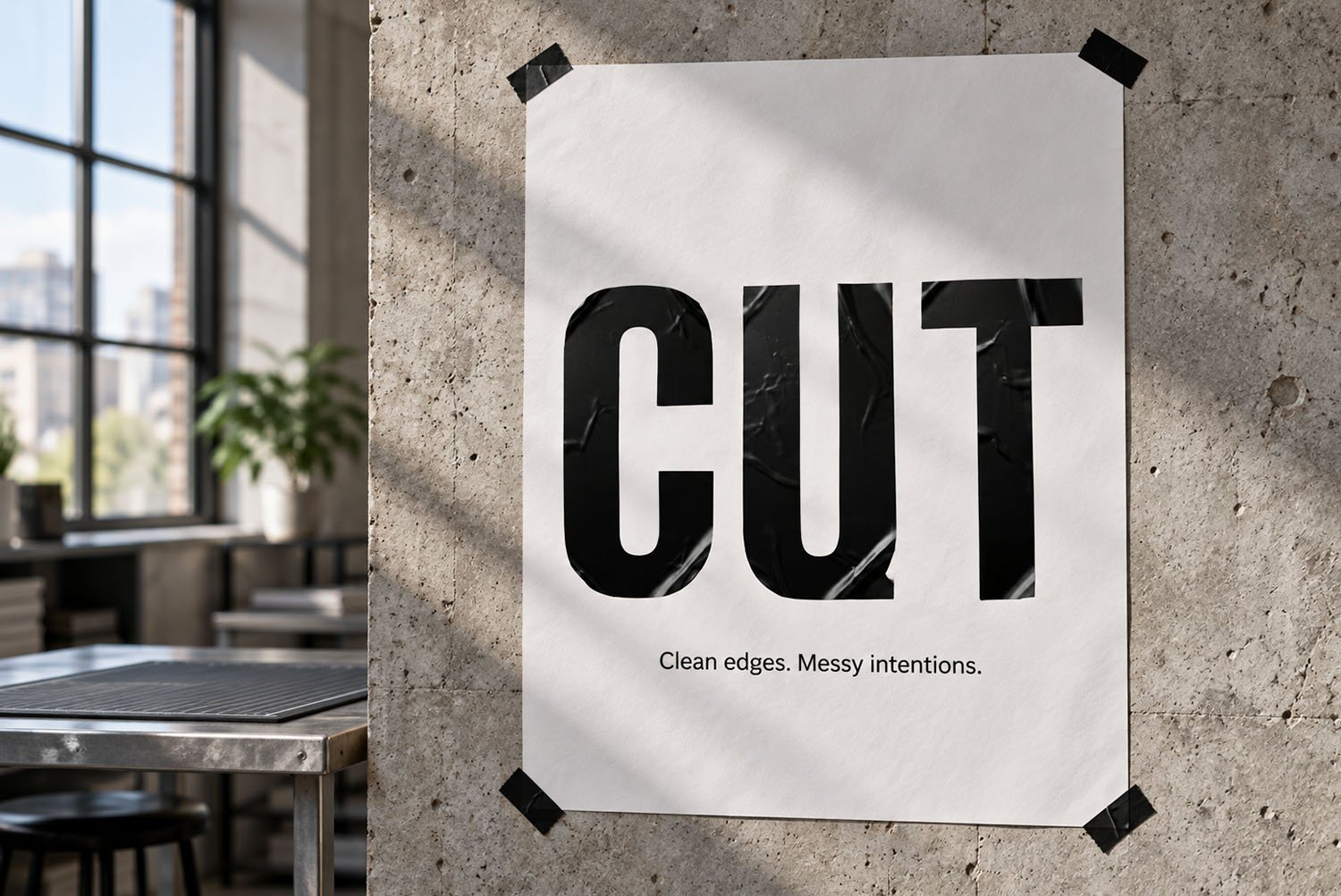 Noir Sticker Font