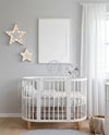 Nursery Wall Frame Poster Mockup