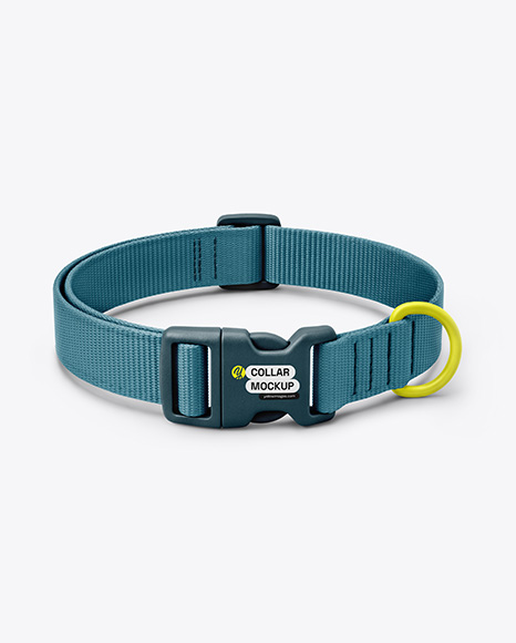 Nylon Dog Collar Mockup