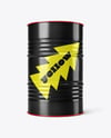 Oil Barrel Mockup