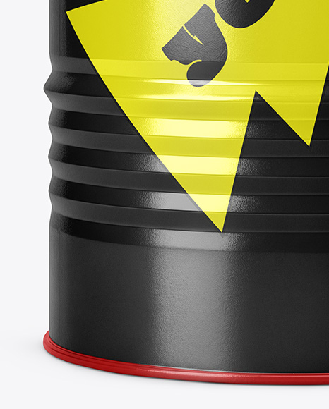 Oil Barrel Mockup