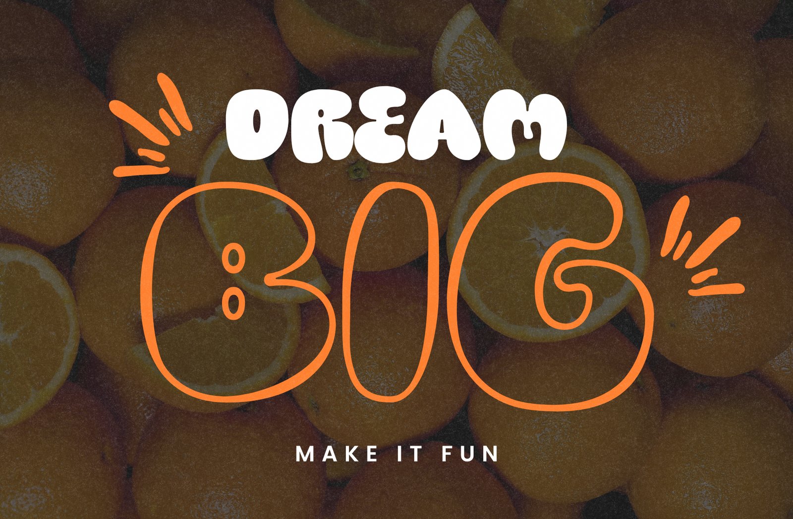 Onidel – Bold Bubble Display Font