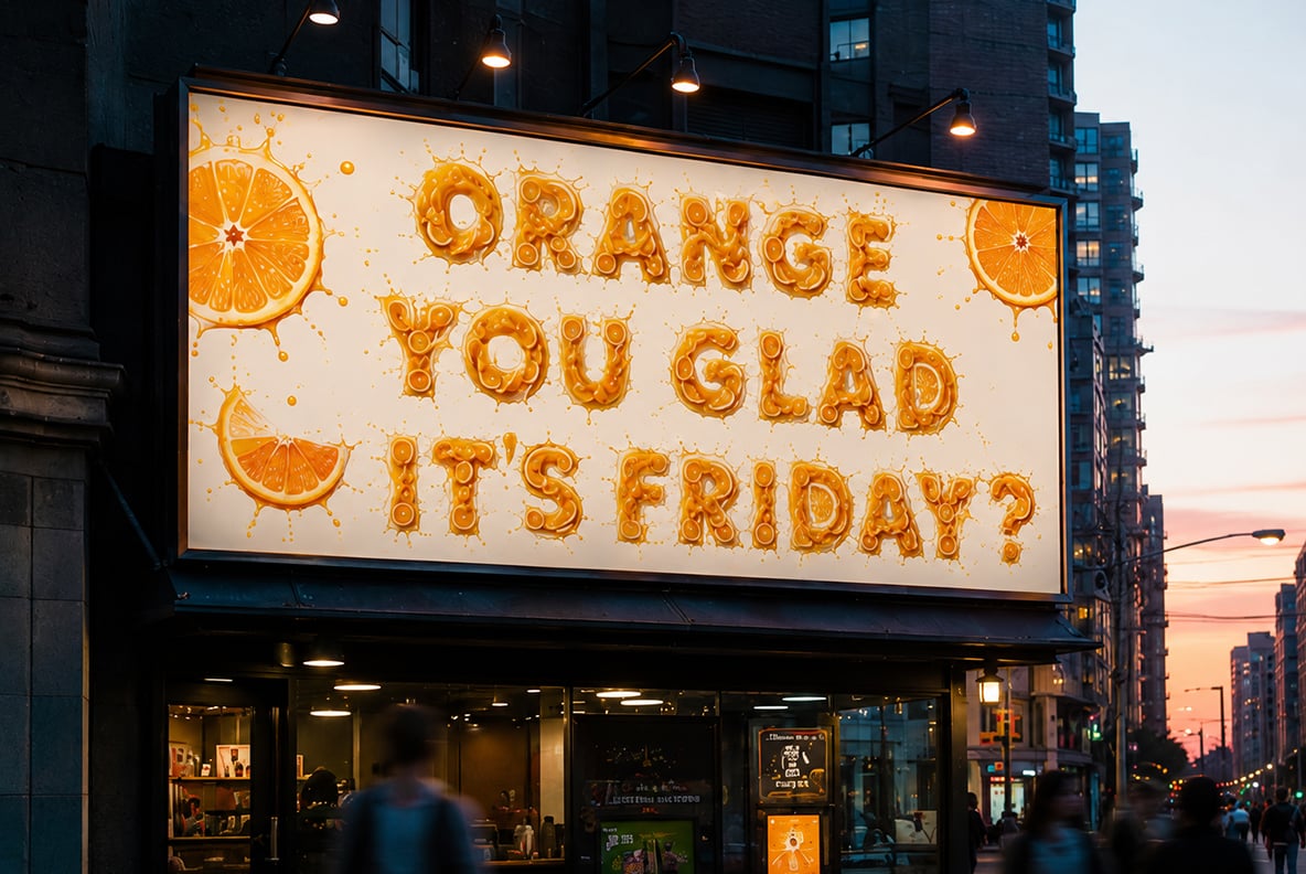 Orange Burst Font