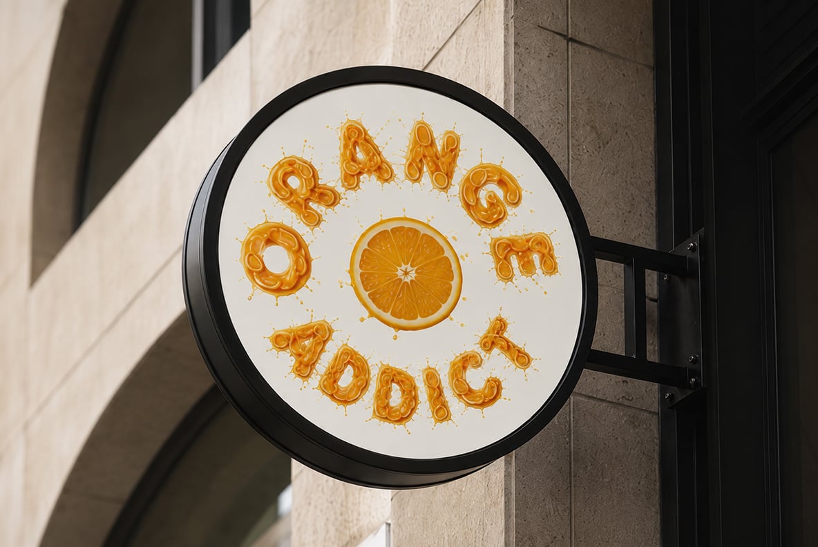 Orange Burst Font