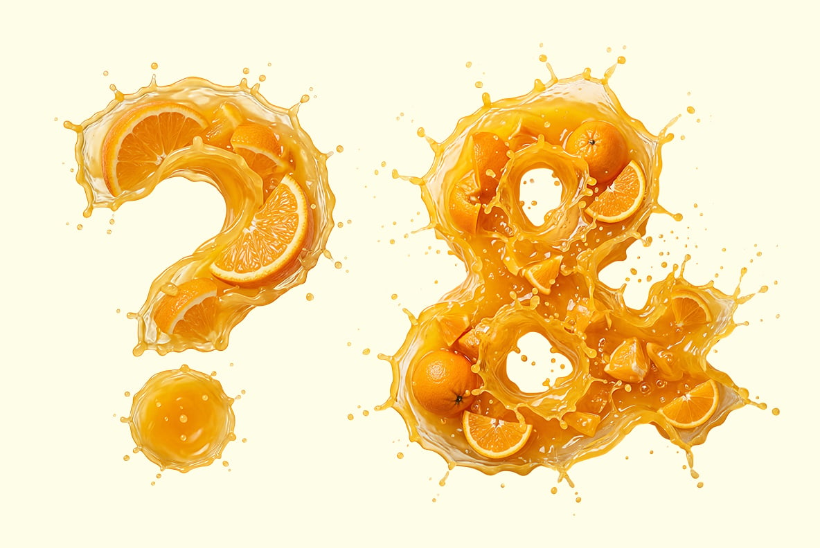Orange Burst Font