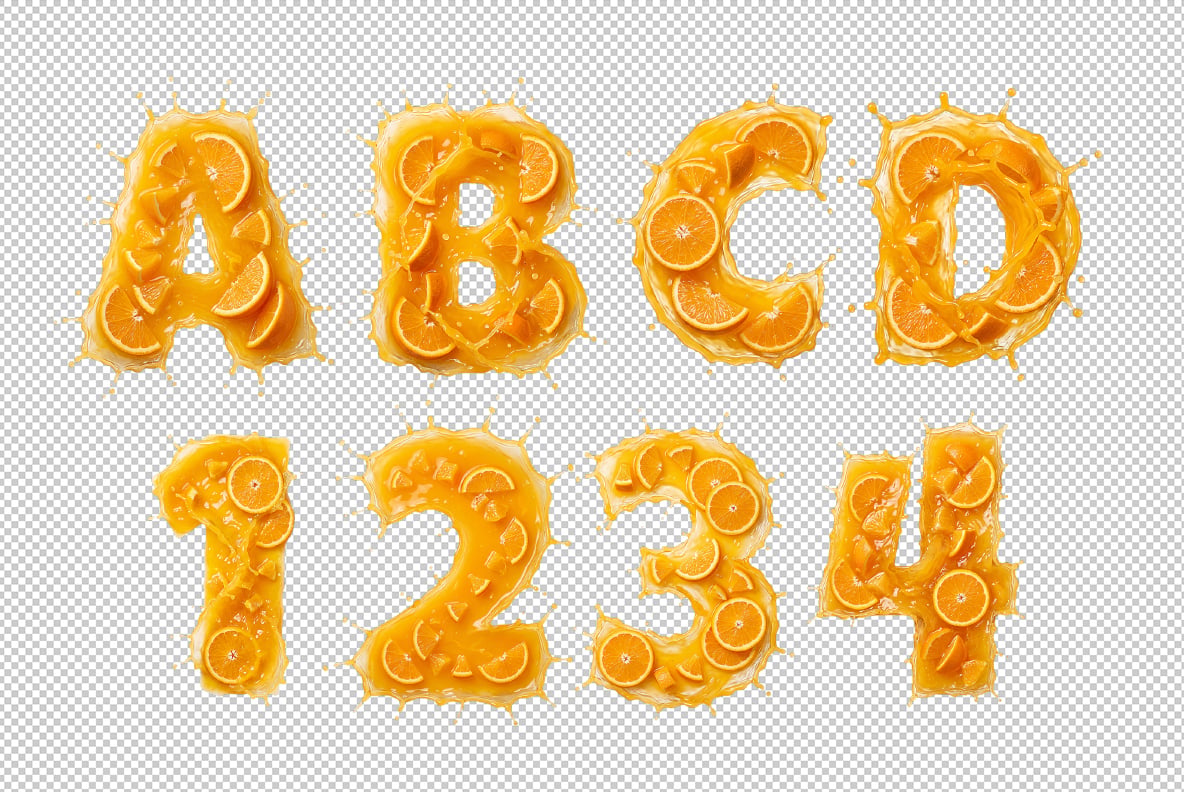 Orange Burst Font