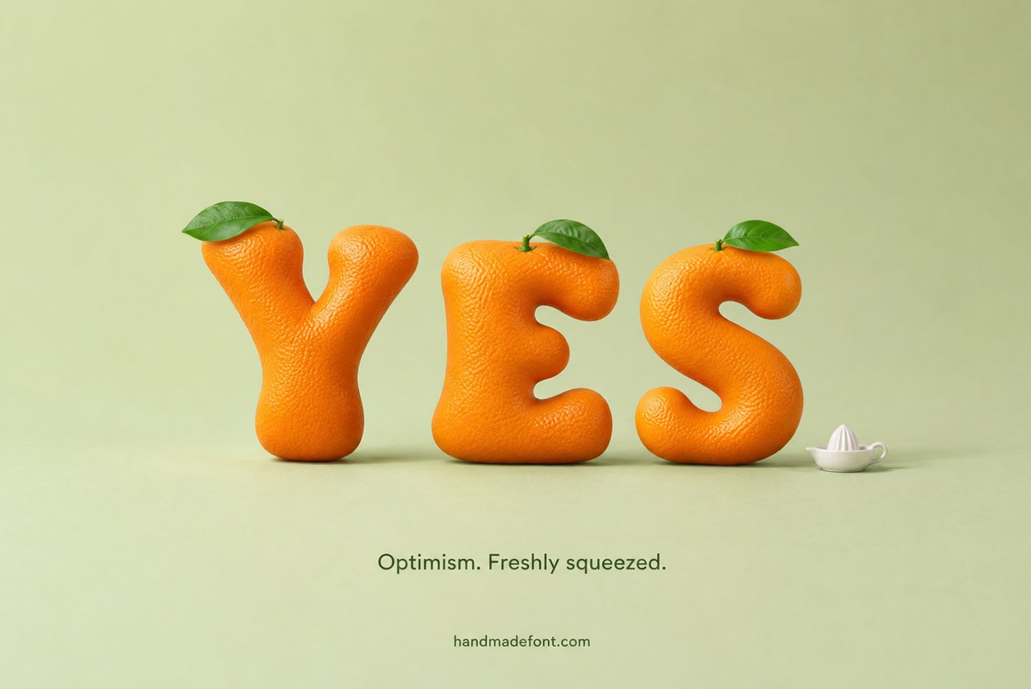 Orange Font