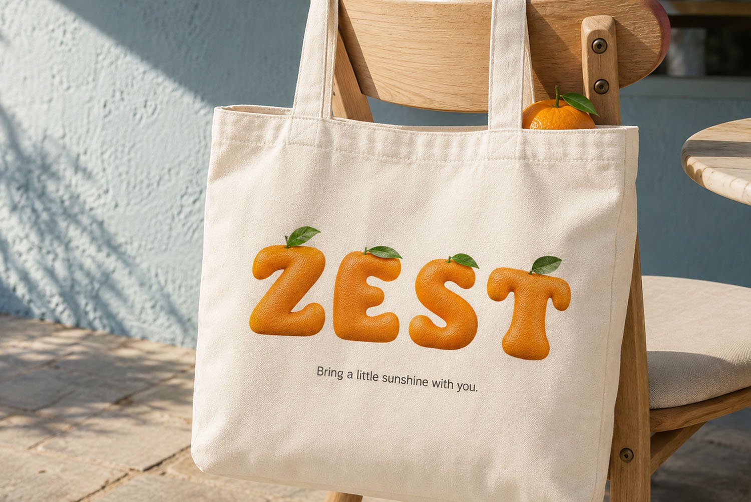 Orange Font