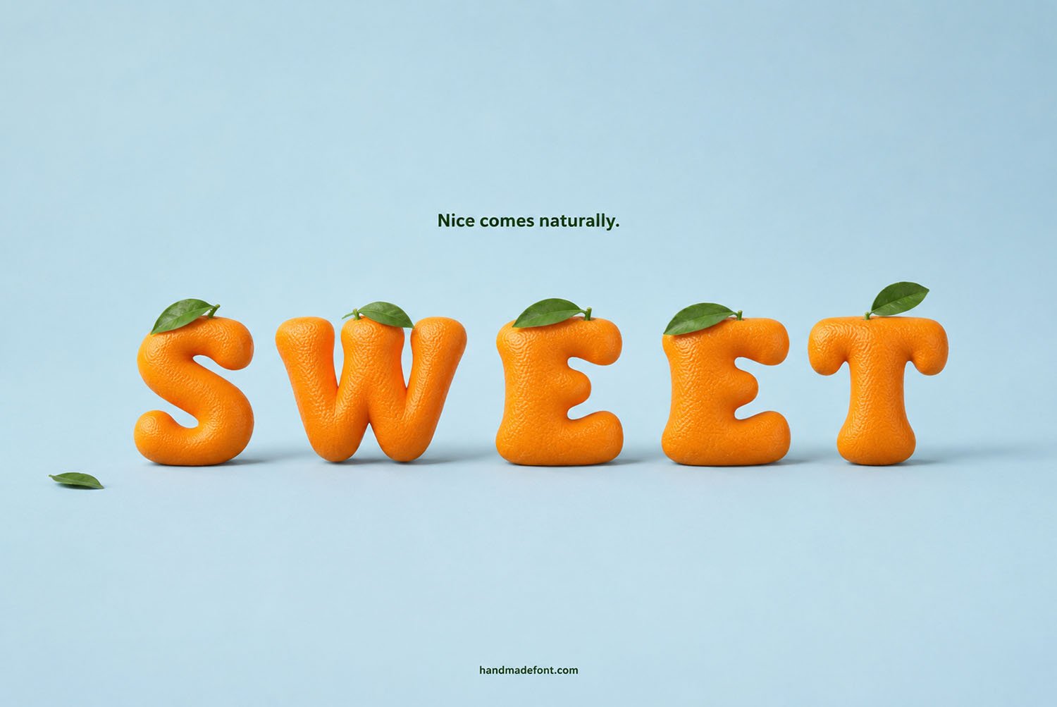 Orange Font