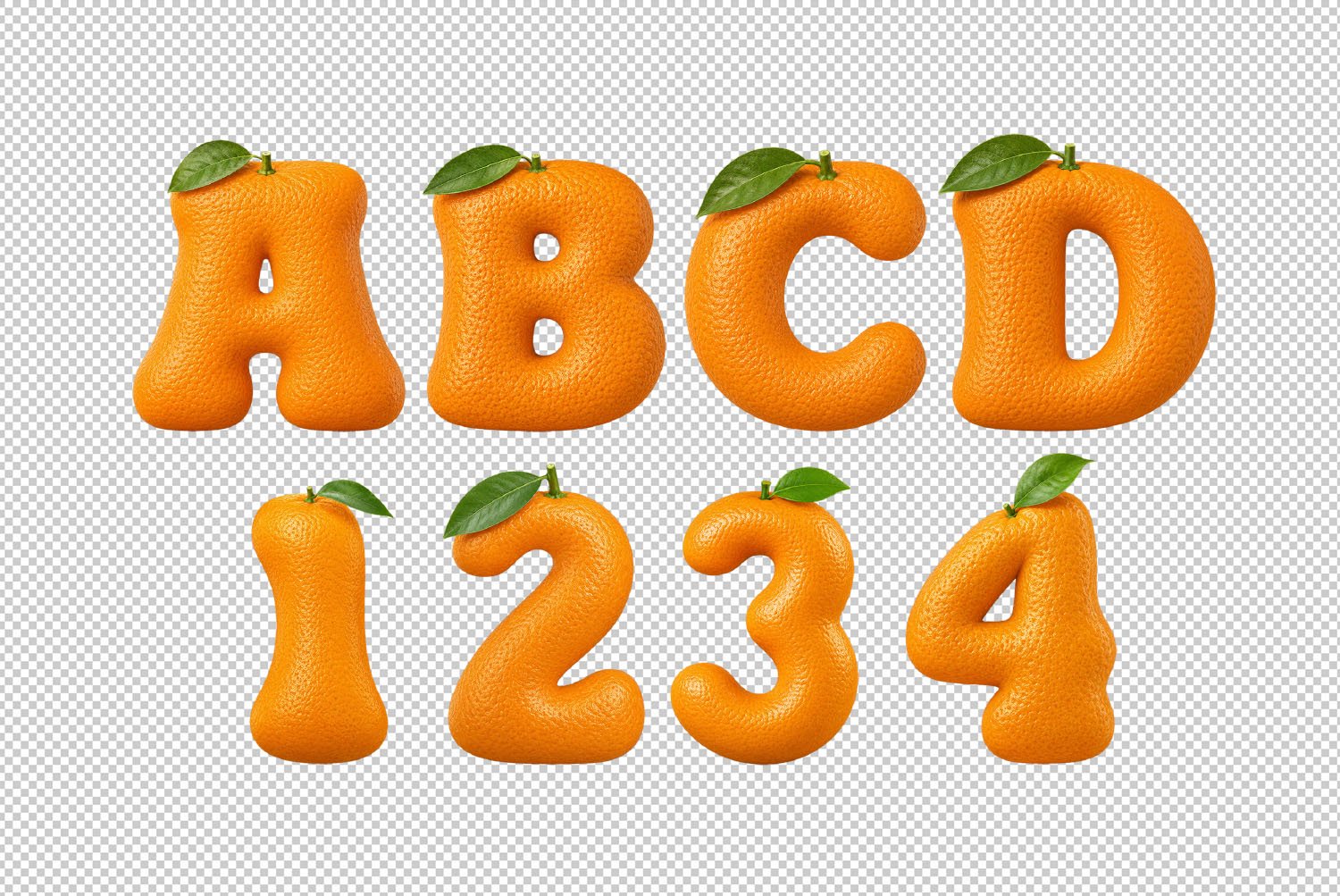 Orange Font
