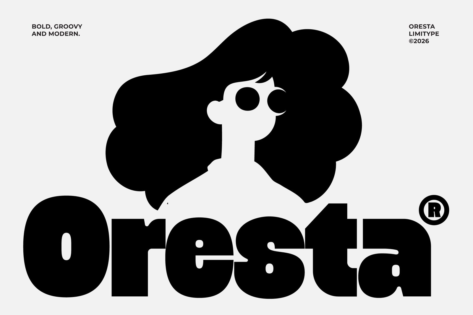 Oresta - Bold Display Font