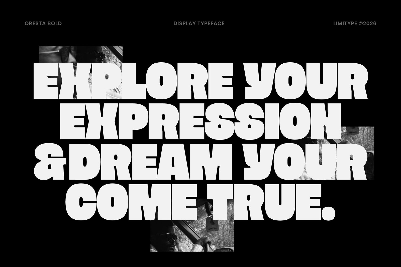 Oresta - Bold Display Font
