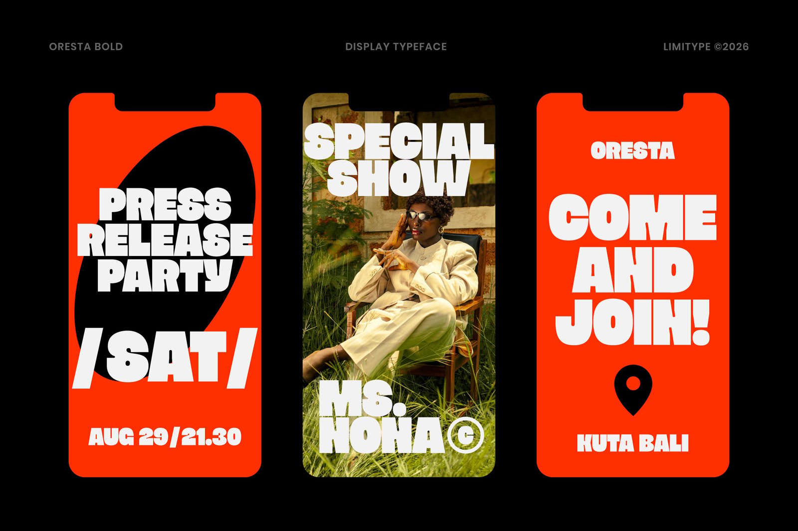 Oresta - Bold Display Font