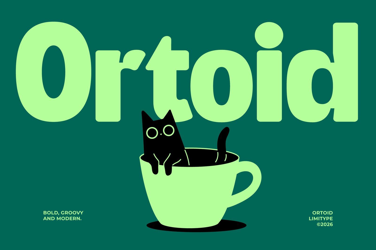 Ortoid - Bold Display Font