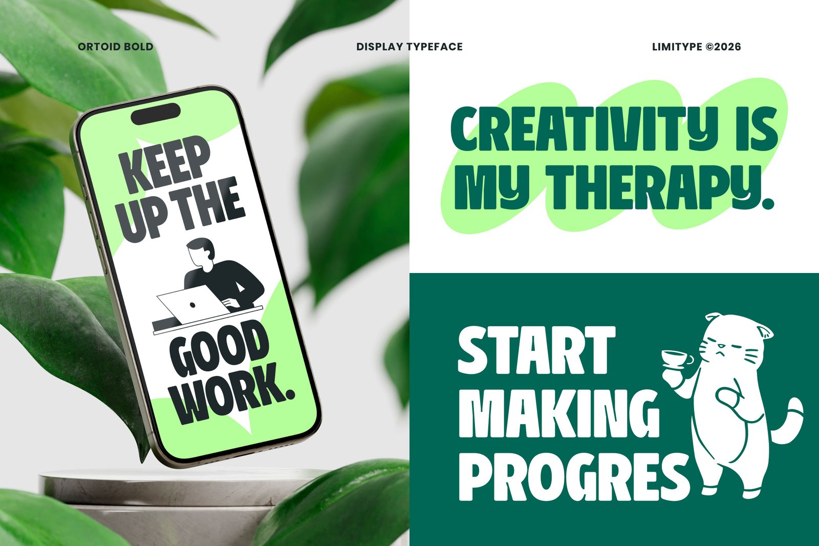 Ortoid - Bold Display Font