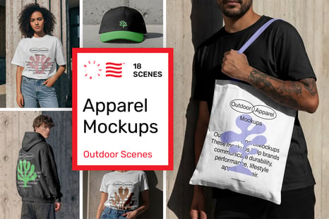 Outdoor Apparel Mockups Vol.3