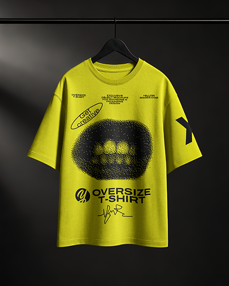 Oversized T-Shirt Mockup