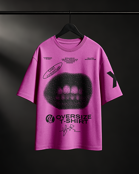 Oversized T-Shirt Mockup