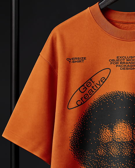Oversized T-Shirt Mockup