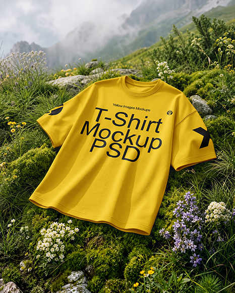 Oversized T-Shirt Mockup