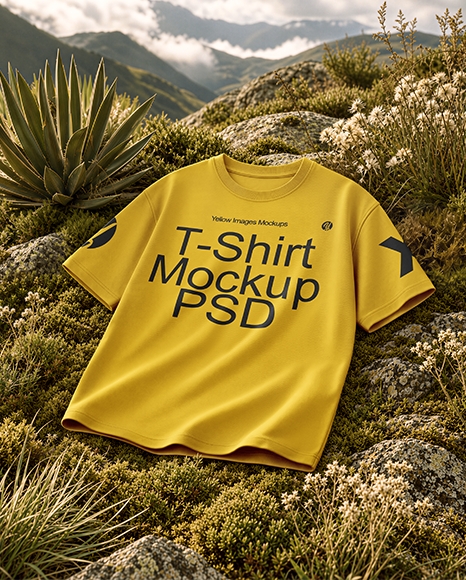 Oversized T-Shirt Mockup