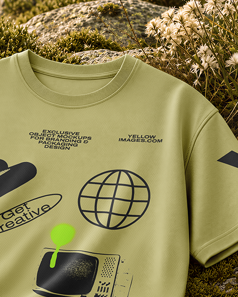 Oversized T-Shirt Mockup