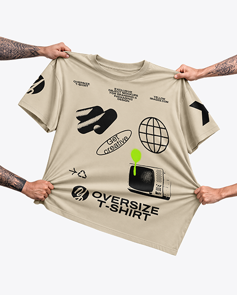 Oversized T-Shirt Mockup