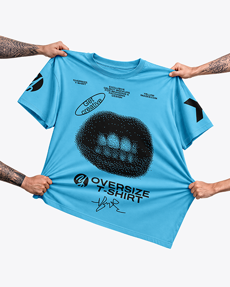 Oversized T-Shirt Mockup