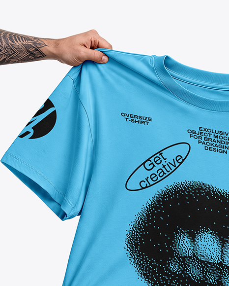 Oversized T-Shirt Mockup