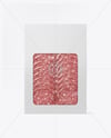 Packaging with Sliced Salami ​Mockup