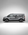 Panel Van Mockup - Side View