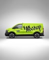 Panel Van Mockup - Side View