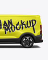 Panel Van Mockup - Side View