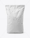 Paper Bag for Grill Charcoal Briquettes Mockup